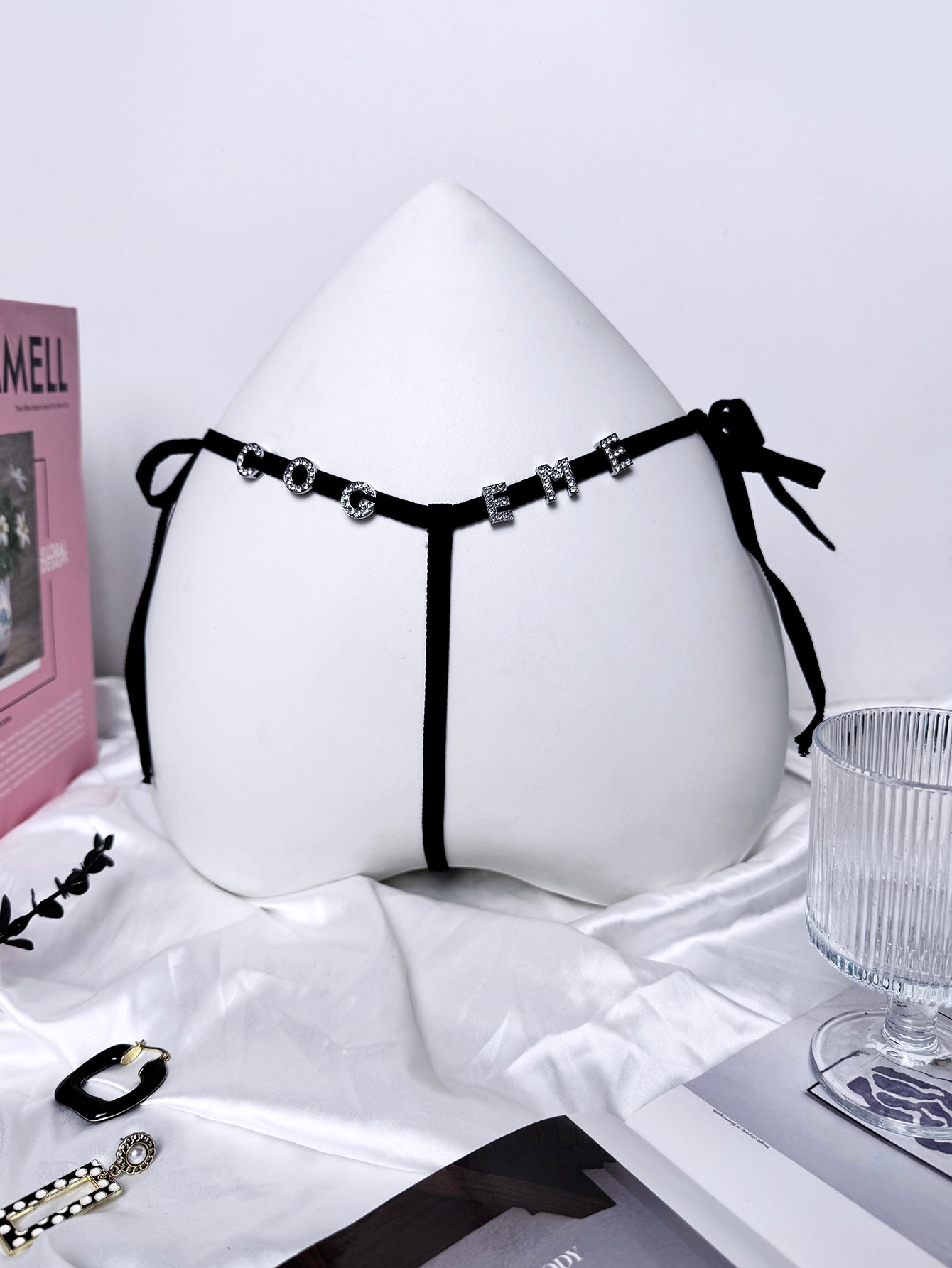 Absolute Obedience Lace Maid Custom Thong T057