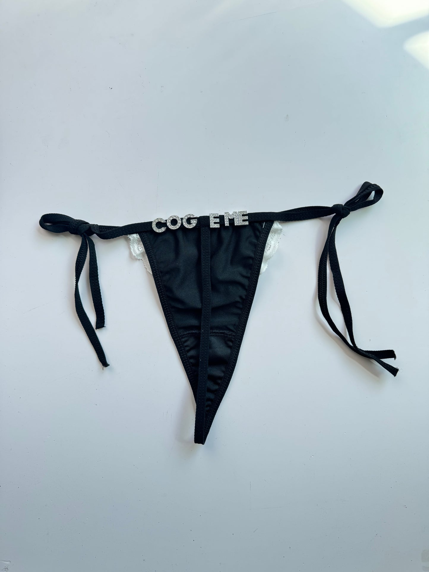 Absolute Obedience Lace Maid Custom Thong T057