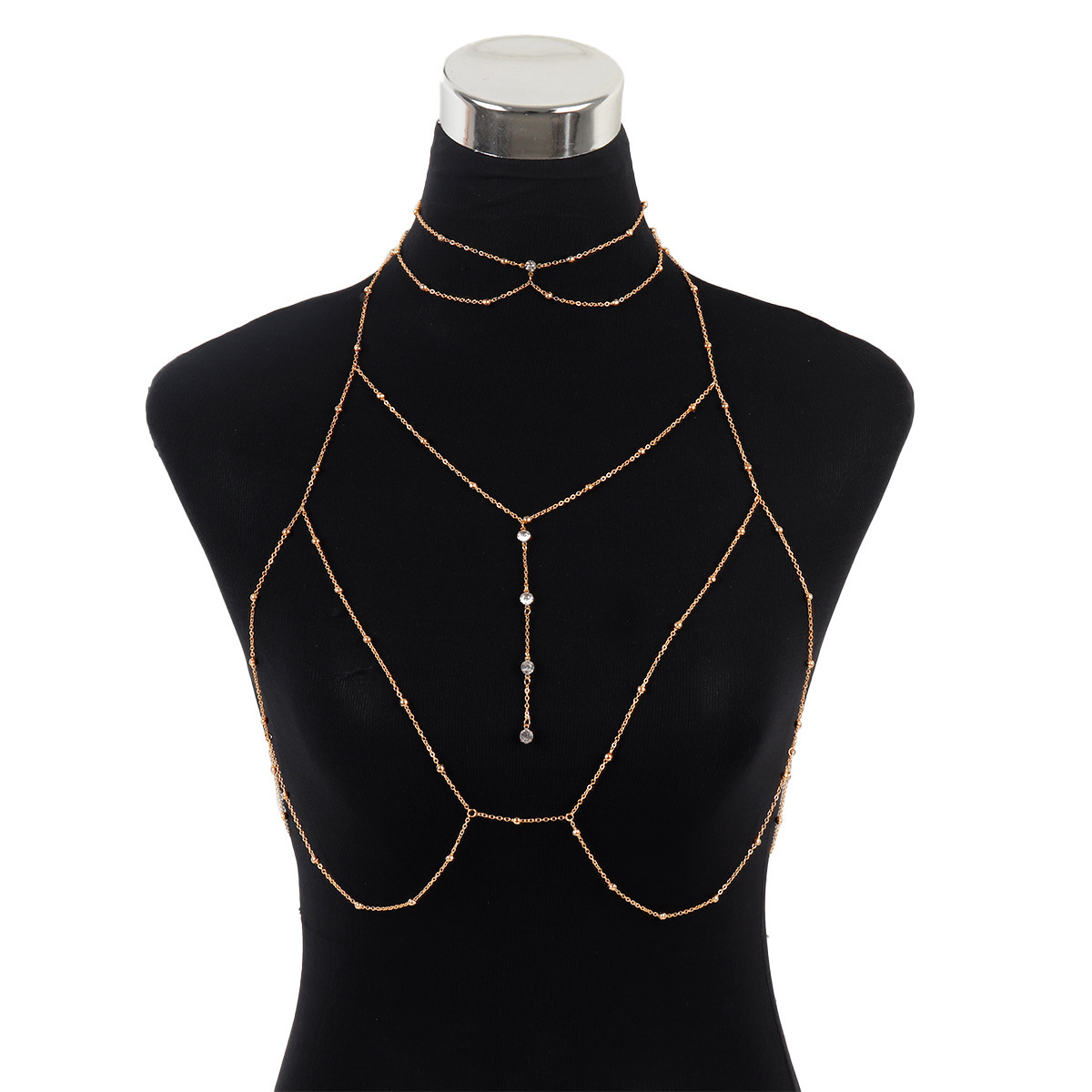 Noir Silhouette Body Chain