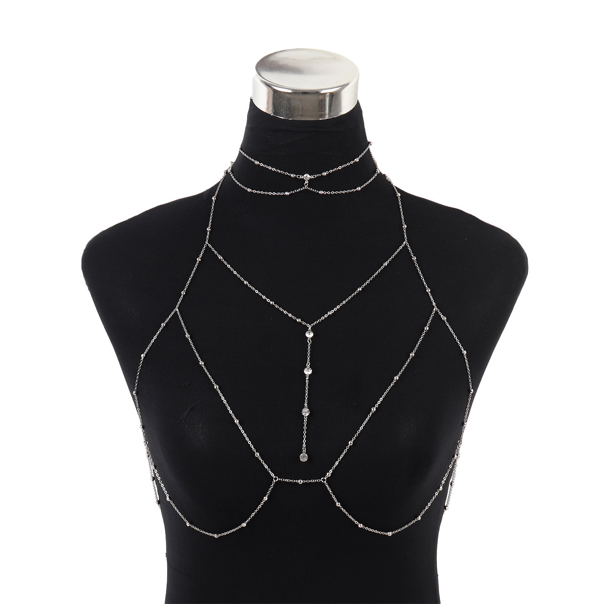 Noir Silhouette Body Chain