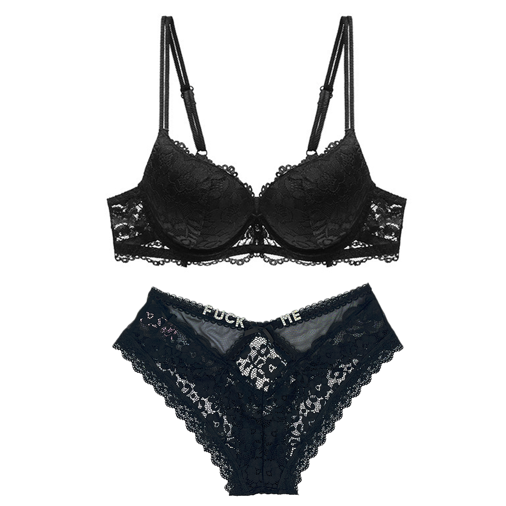 Sexy lace rhinestone alphabet customized thong