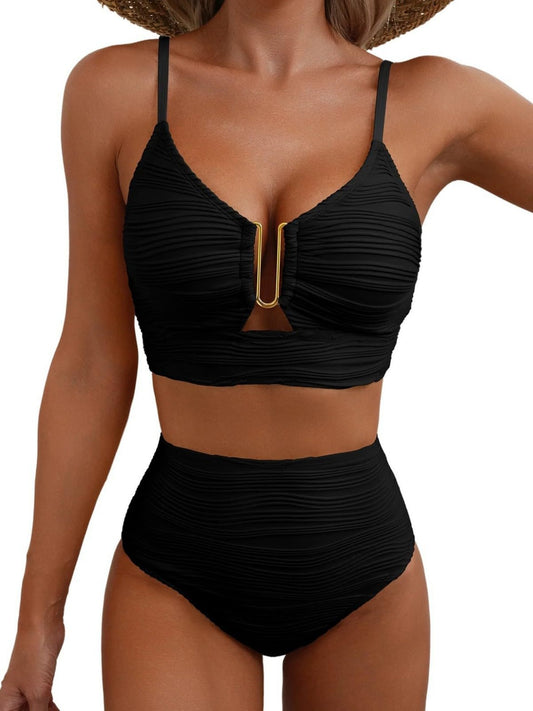 Sculpt Allure High-Waist Bikini Set 🖤