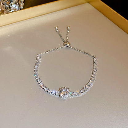 Diamond Charm Bracelet