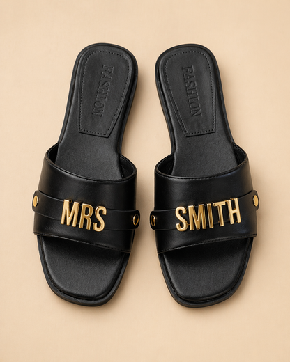 Custom Metal Letter Slides for Women