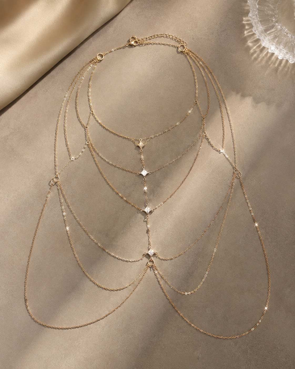 The Siren's Web Body Chain