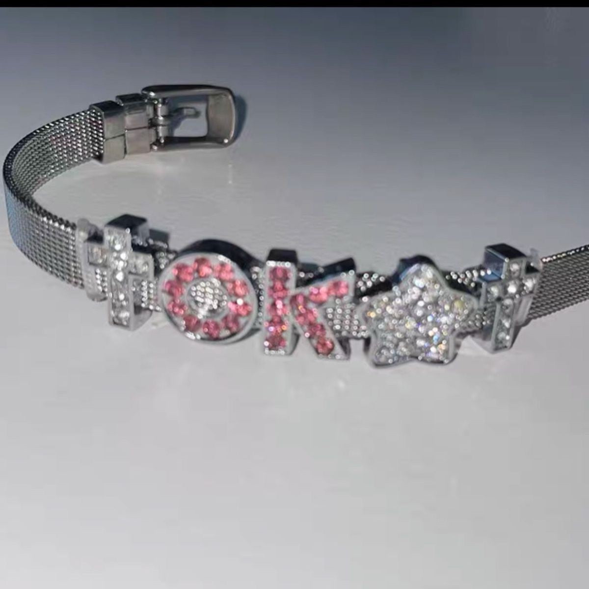 Couples’ Custom Letter Wristband
