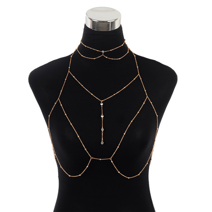 Noir Silhouette Body Chain