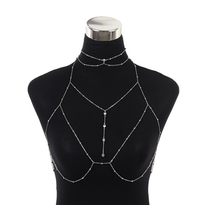 Noir Silhouette Body Chain