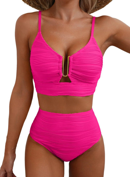 Sculpt Allure High-Waist Bikini Set 🖤