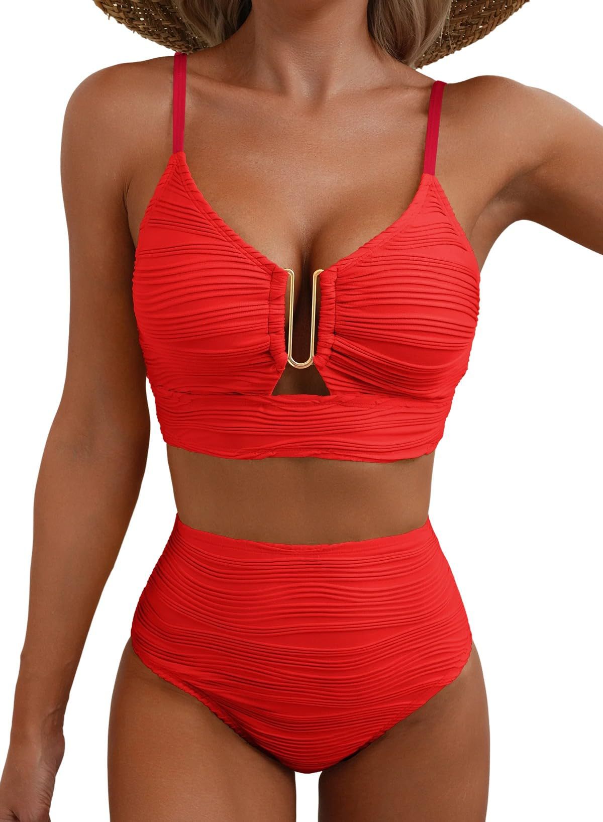 Sculpt Allure High-Waist Bikini Set 🖤