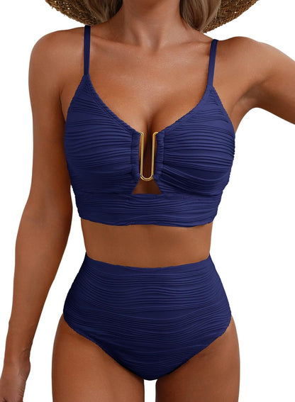Sculpt Allure High-Waist Bikini Set 🖤