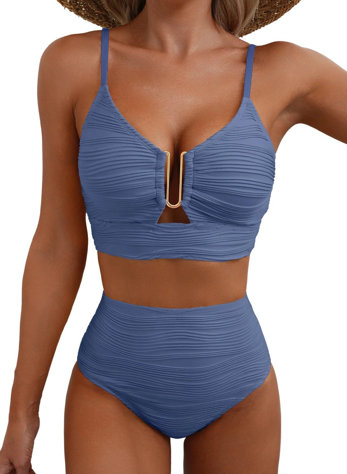 Sculpt Allure High-Waist Bikini Set 🖤