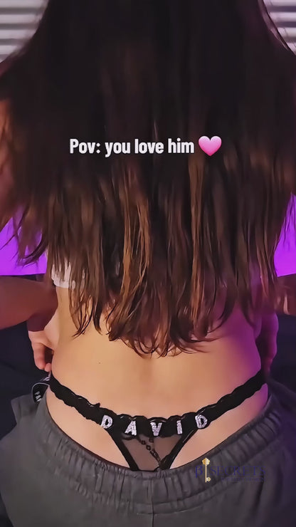Personalized Custom Thong